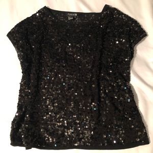 Forever 21 sequin top